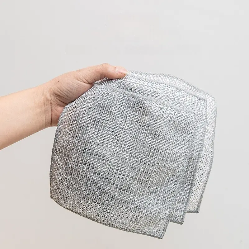 Double Layer Steel Wire Dishcloth