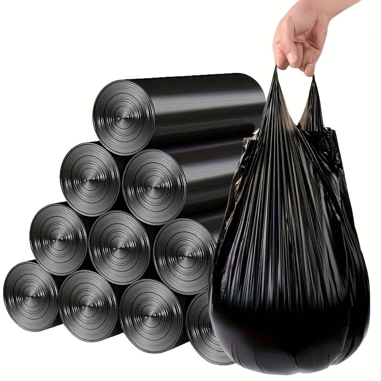 Small Trash Bags 4 Gallon Garbage Liners Durable Leakproof Waste Bags For Kitchen Bathroom And Office Use 200 Count