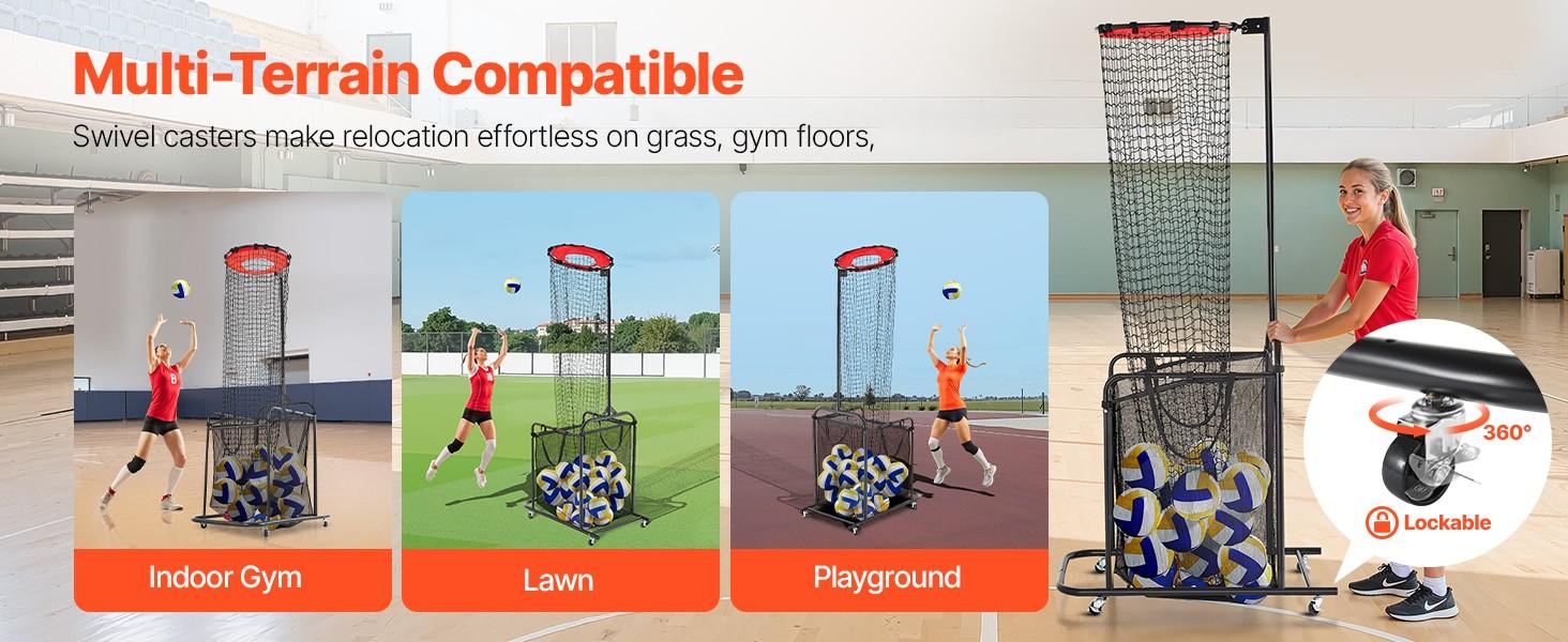 Volleyball Setter Training Equipment With Adjustable Net Height And Angle For Indoor And Outdoor Practice, Durable Portable Training Aid To Improve Setting Accuracy, Ball Handling And Quickness