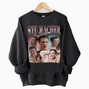 Stu Macher Scream Graphic Sweatshirt Vintage Movie Design 90s Classic Villain Retro Unisex Pullover Casual St Hoodied Everyday Cotton Sweaters