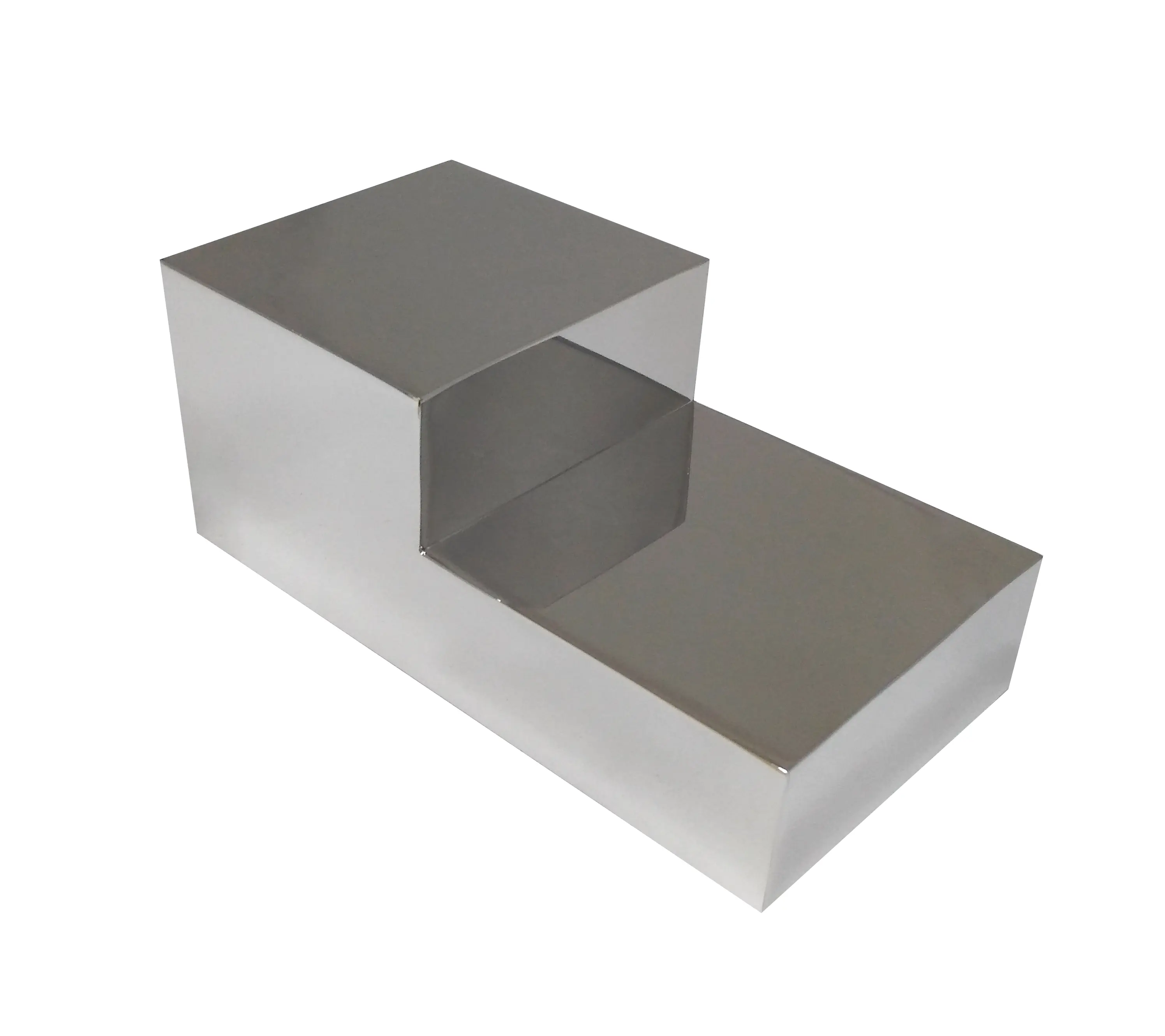 FixtureDisplays® Mini Trophy Podium 2-Step Metal Trophy Riser 290-NF