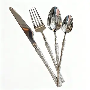 Premium 5-Piece Stainless Steel Cutlery Set – Ideal for Family, Dining & Gifting