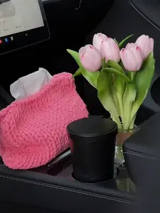 5pcs Tulip Bouquet Artificial Flowers, Moisturizing Touch, Perfect for Wedding Home Decor Car Decoration, Cute Style, All Seasons