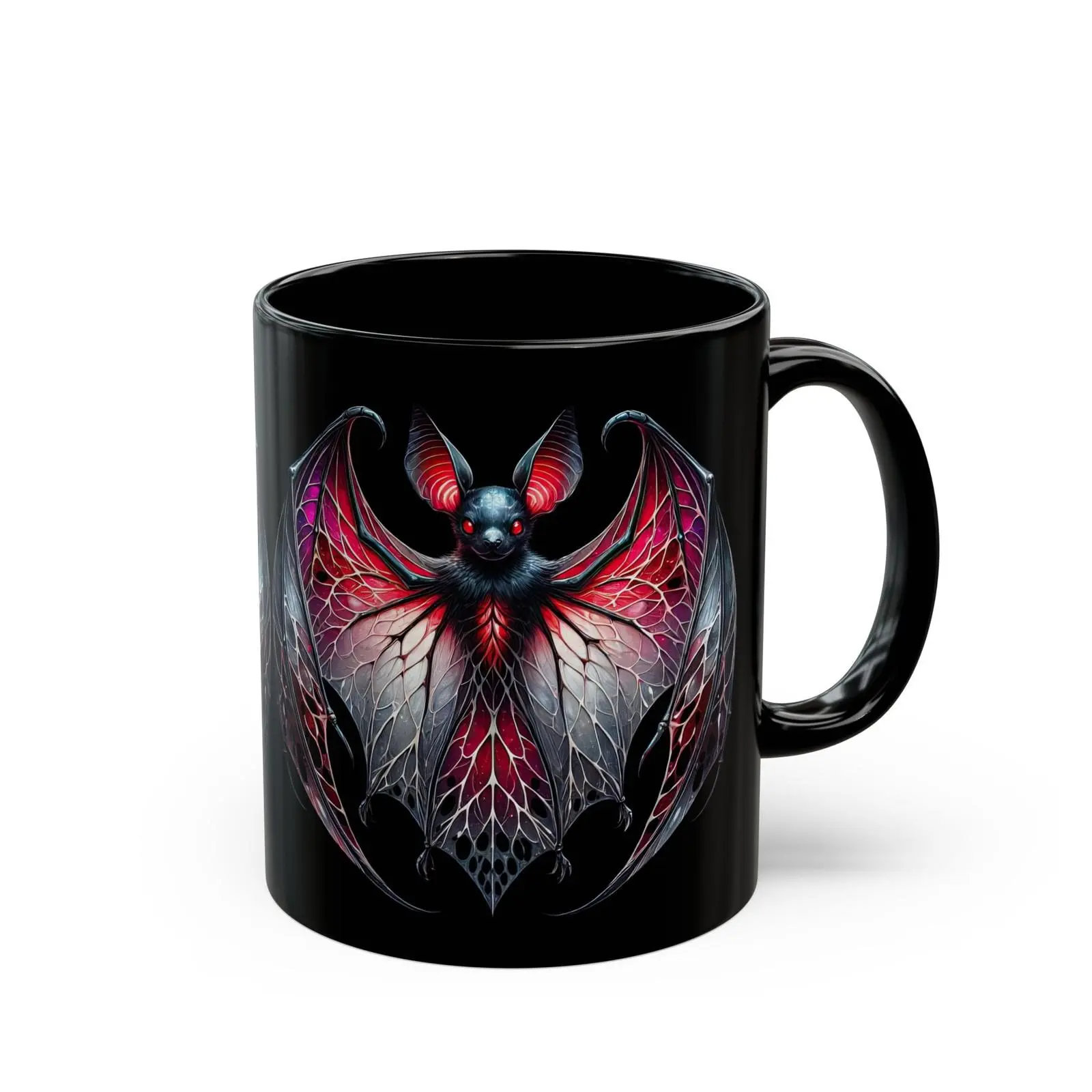 Creepy Vampire Coffee Mug 11oz Gothic Spooky Gift for Women
