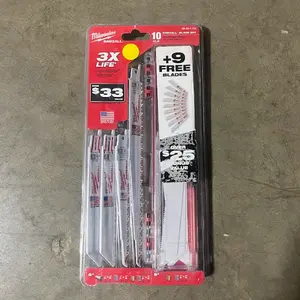 Milwaukee 49-22-1110-XTRA 10+9 PC Sawzall Blade Set (Open Box)