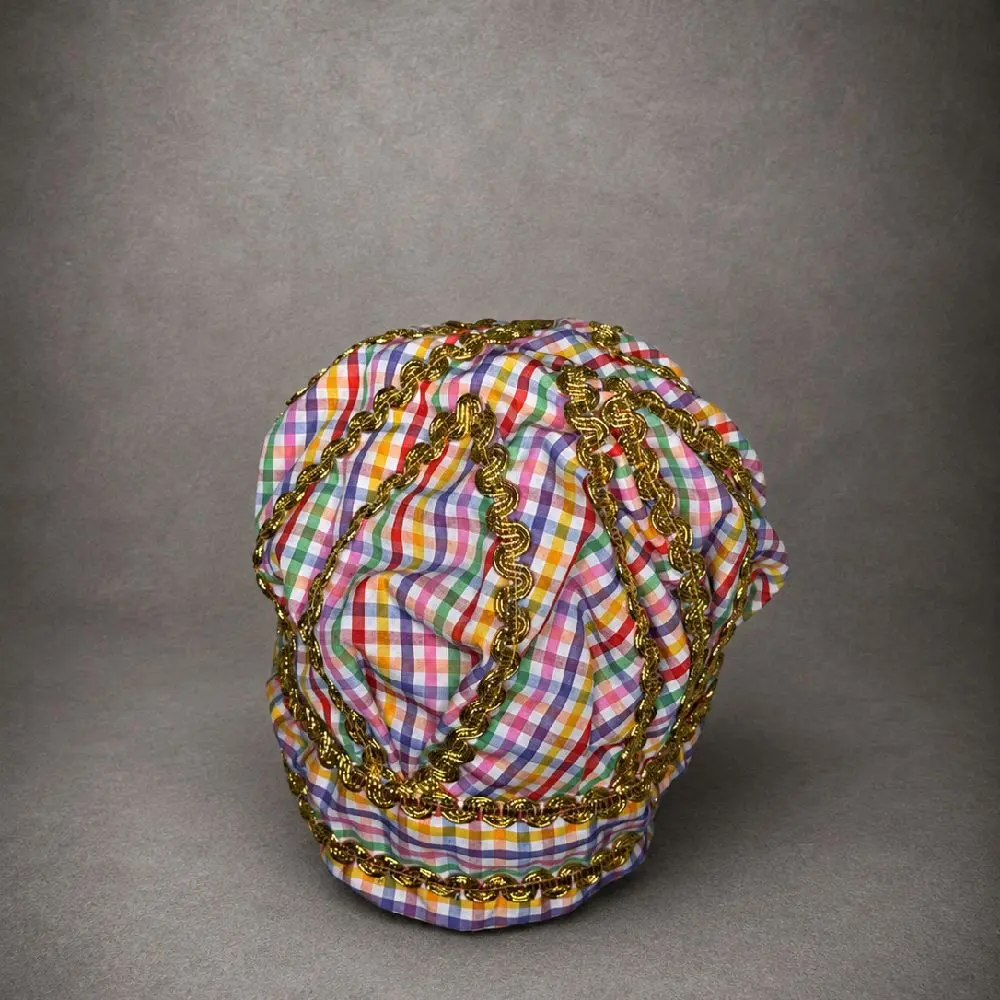 Gorro de Ginga para Oya Santeria Ifa Osha Palo