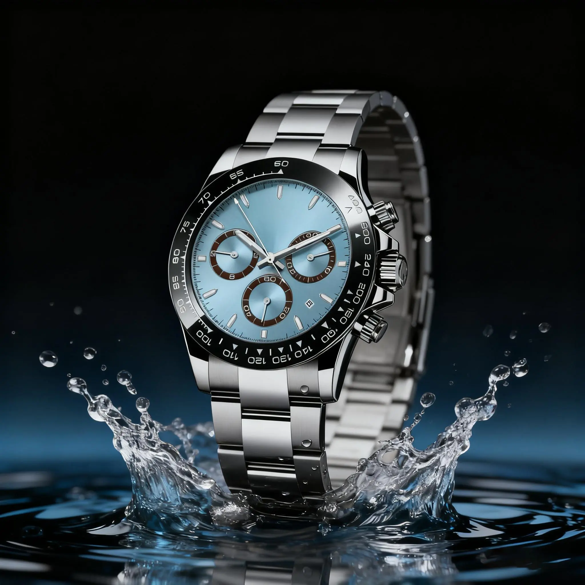 Men's Fashion Watch with a Playful Panda Dial, Simple Round Novelty Quartz Wristwatch for Casual and Semi-Formal Attire