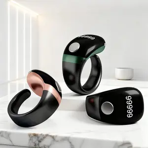 Smart Counting Bead Ring, APP Precision Reminder, Waterproof Design, Long Battery Life, Suitable for Daily Prayer