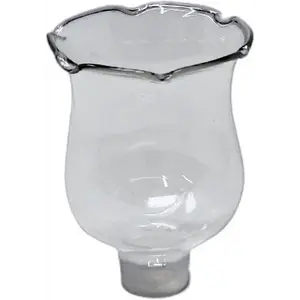 4E's Novelty Glass Candle Holder 6-Pack – Elegant Tulip Peg Votive Holders for Candelabras & Home Decor