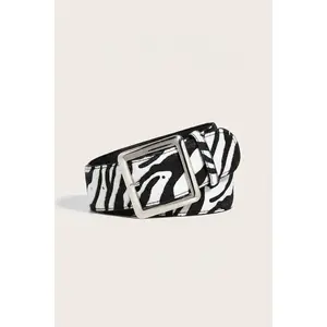 Zebra Print Belt