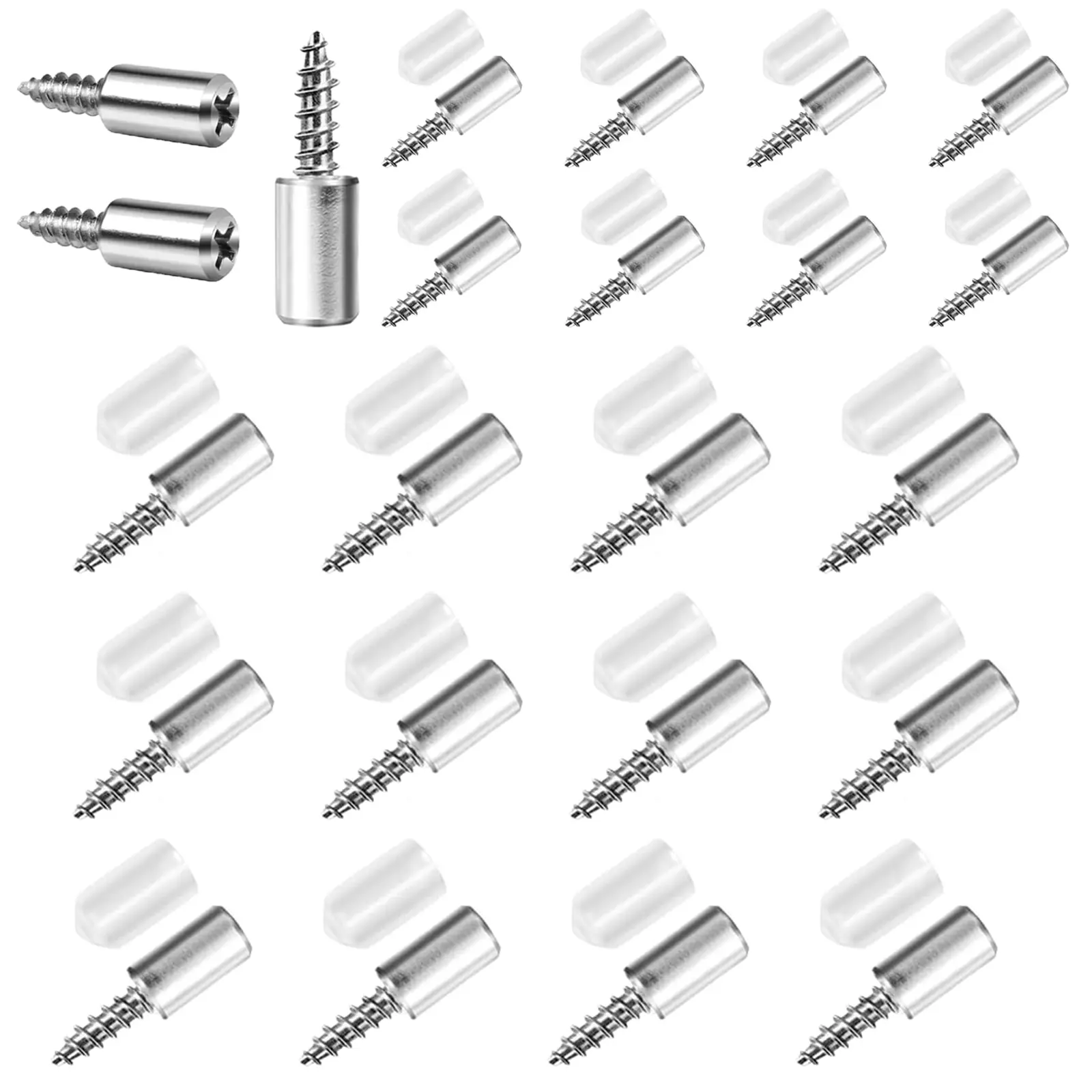 20-Pack Self-Tapping Shelf Support Pegs with Non-Slip Rubber Sleeves, Heavy Duty Cabinet Shelf Pins for Adjustable Shelving, Anti-Slip Anti-Rattle Shelf Supports for Kitchen Cabinets, Bookcases, Wardrobes & Closet Organization System pipe reamer kit wheel