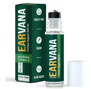 EarVana Calming Ear Roll-On – Essential Oil Blend for a Sense of Quiet & Calm – Soothing Aromatic Topical – 10ml, Made in USA
