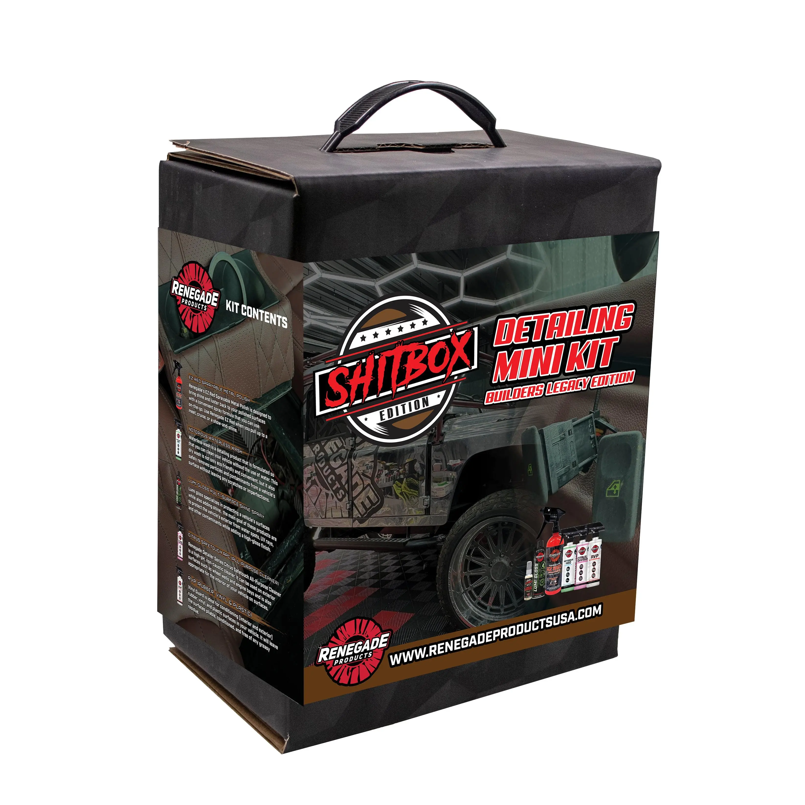 Renegade Products Rustbucket Restoration Kit – Waterless Wash, Metal Polish, All-Purpose Cleaner & Air Freshener Renegade Products Rustbucket Restoration Kit – Waterless Wash, Metal Polish, All-Purpose Cleaner & Air Freshener