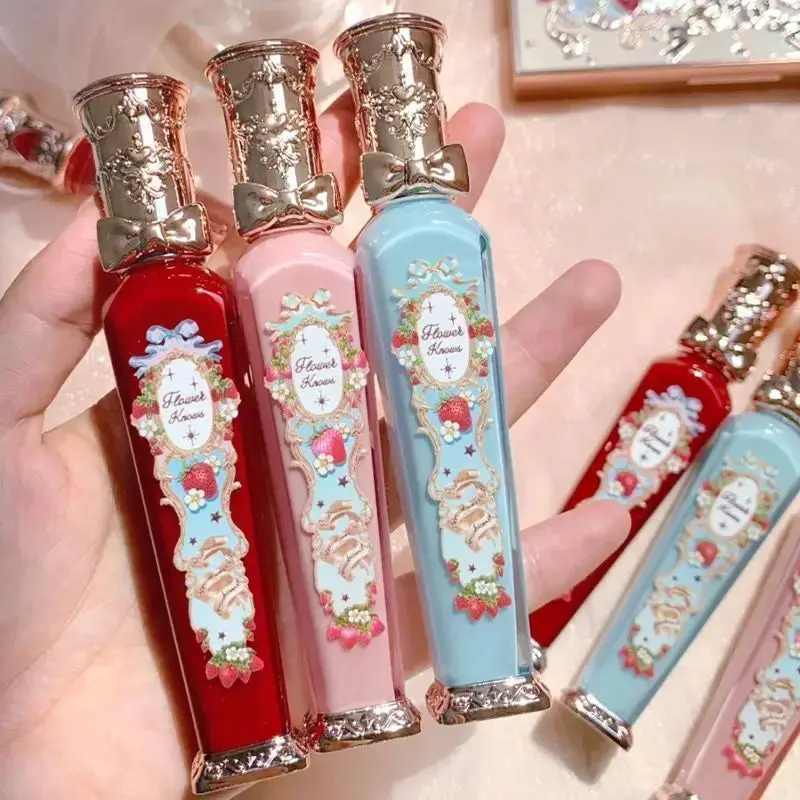 ower Knows Strawberry Rococo Lip Glaze Matte Liquid Lipstick Beauty Glazed Mirror Lip Gloss Delicate Lipstick 3.5g Maquiagem Early Deal 1 Piece Long-lasting LipGloss, Non-stick Cup Lip Stain,Moisturizing Lipstick, BrighteningMatte Lip Glaze for Women