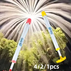4/2/1pcs Fireworks Water Sprinkler Props, Enhanced Pull-Type Water Sprinkler, Fun Atmosphere Photo Props, One Bottle of Water