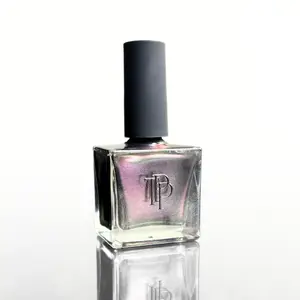 Cursed Objects | Black Iridescent Nail Lacquer | Twin Peaks Inspired | Y2K | 90s Nail Color | 21-Free + Vegan + Cruelty-Free Nail Polish