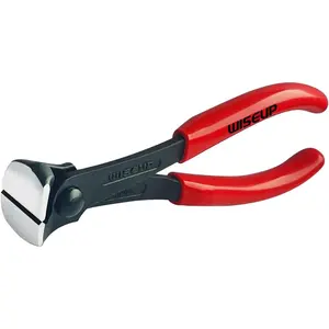 Nail Puller, 6-inch Black Finish Chrome Vanadium Steel Carpenter's Pliers,End Cutting Pliers, for Staple Remover Tool or Flooring Installation Tools (6 inch)