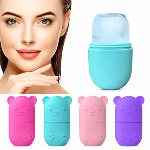 Glow-Up Ice Facial Roller | Depuff + Brighten + Smooth Skin in Minutes | Silicone Ice Mold Skincare Tool