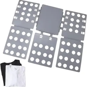 Clothes Folding Rack, Clothing Folder Board, Quick Easy Fold Clothes Organizer, Lazy Helper for Adults & Kids, Laundry Folding Tool, Folding Hangers, Space Saving Hanger