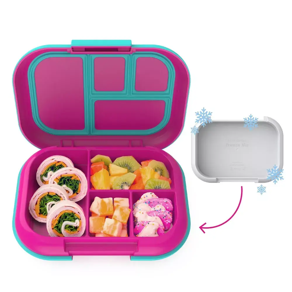 Bentgo Kids' Chill Lunch Box Bento-Style Solution Compartments & Removable Ice Pack: BPA-Free
