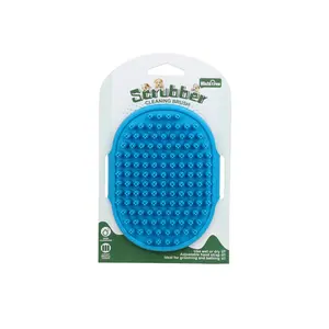 Historee Dog Shampoo Brush, Pet Grooming Supplies, Massage Rubber Comb Tools for Cat, Hair Remover with Handle