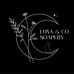Luna & Co. Soapery shop logo