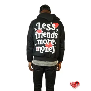 Less Friends, More Money Hoodie unisex hoodie