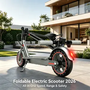 Foldable Electric Scooter | 350W Powerful Motor + 7.8AH Battery, 19MPH Max Speed, 21-Mile Range, 8.5-inch Honeycomb Solid Tires, 3 Speed Modes, Foldable Design, Dual Braking System, Smart APP Control. Ideal for all daily commutes outdoorfun