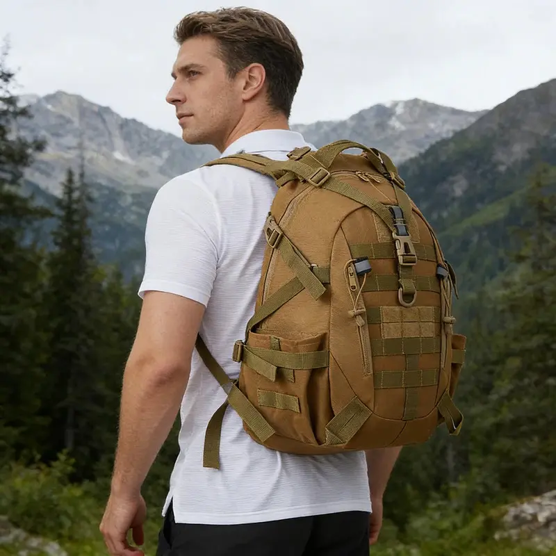 45L Large Capacity Outdoor Backpacks for men/Women 3 Days Gym Hiking Ba For Trekking  Camping daypack back pack - TikTok Shop