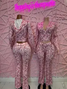 G set (pink print)