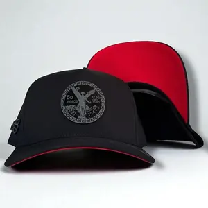 Hat El Centenario Black Plate Logo SnapBack Cap and Detailed Emblem Design Stylish Hat Casual Hat