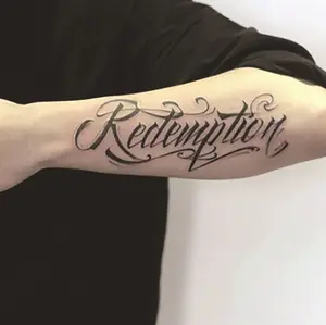 Dynamic Geometric Arm Sleeve Tattoos - Long-Lasting, Waterproof, Non-Reflective, For Men’s Forearms Realistic Durable