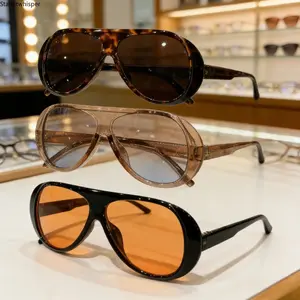 3PCS Oversized Large Frame Sunglasses for Women & Men, Trendy Y2K Fashion Versatile Shades, UV400 Protection Lightweight Eyewear, Perfect for Daily Wear, Beach, Travel & Street Style Outfits