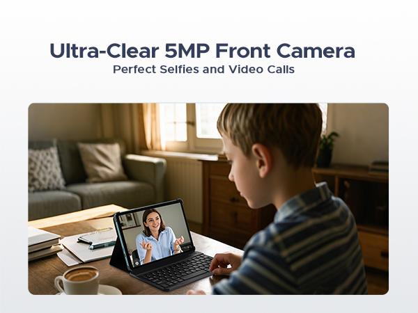 Tab A9 Pro 10" Tablet, Android 16, 20GB RAM, 128GB+2TB, 6580mAh Battery, 5G WiFi, HD Display, Dual Speakers, Face Unlock