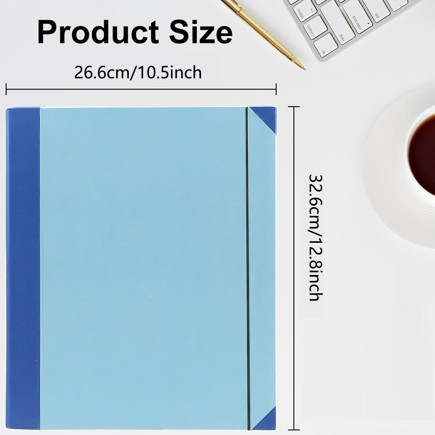 File Folder, 1 Count Envelope-closure Cover Design With Tags Portable Foldable File Folder,  File Storage Folder, Office Stationery & Supplies  Local Warehouse Shipping