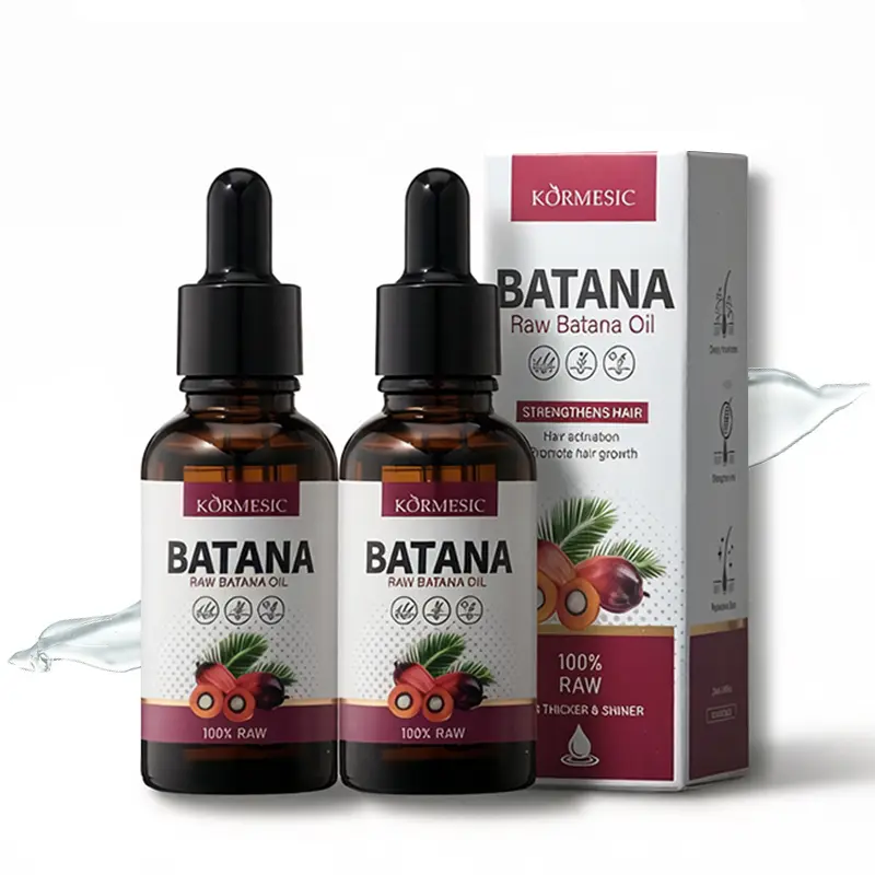 Batana Oil,Strong & Healthy Hair, Make Hair Longer FullerThicker,Batana Oil is rich inessential fatty acids,deeplypenetratingthe hair strands torepair damagedcuticles, Makeyourhair silky smooth,for All Hair Types