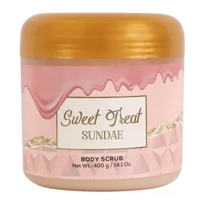 MCH Women's Sweet Treat Sundae Body Scrub, 400g/14.1oz