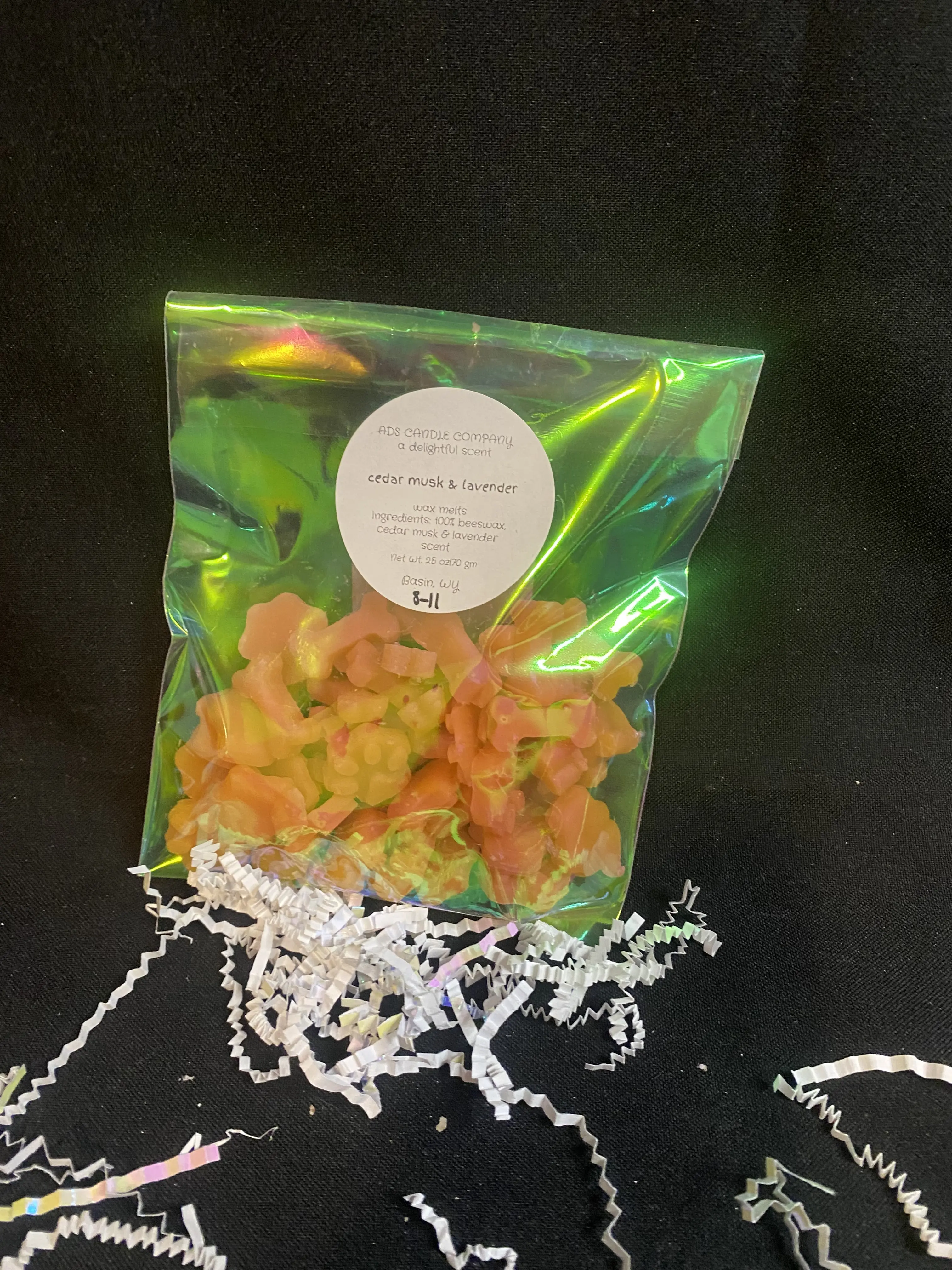 Beeswax Cedar Musk Lavender Wax Melts