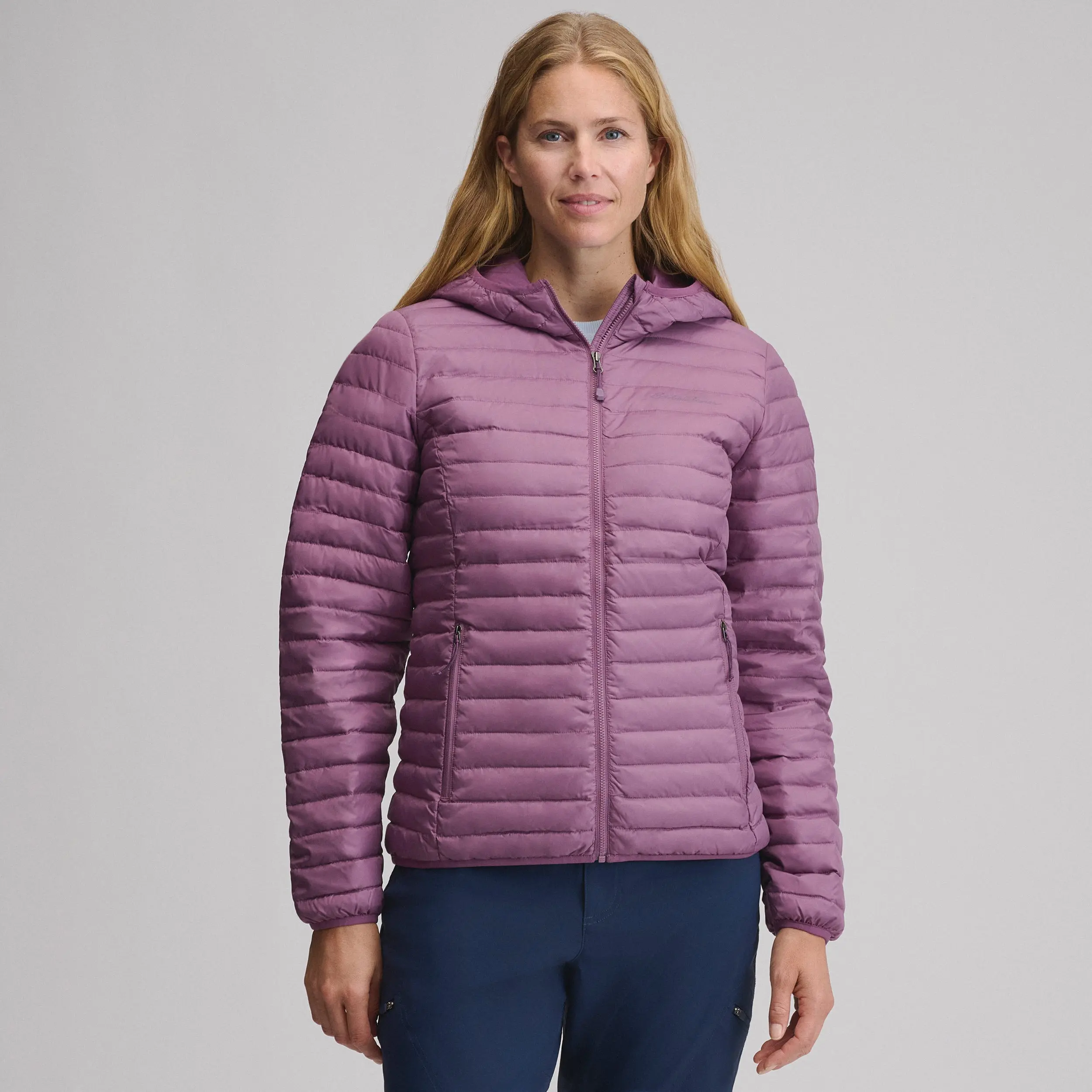 Women's Microlight Hooded Down Jacket