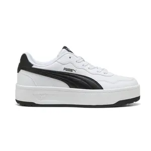 PUMA Womens Court Lally Skye Lace Up Sneakers Shoes Casual - White