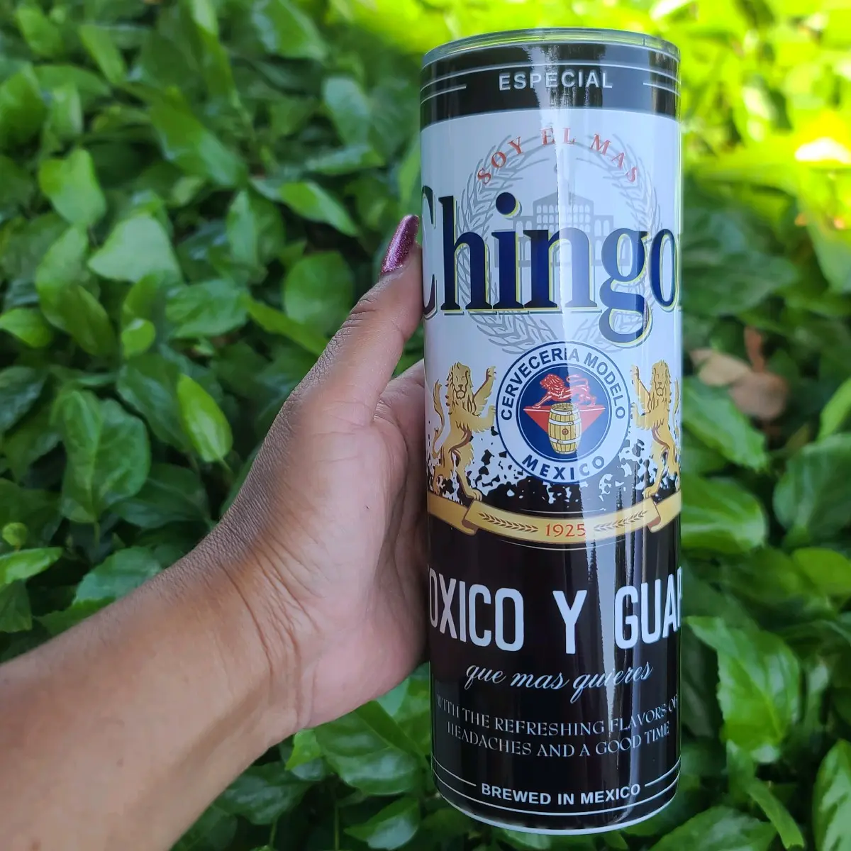 Black Chingon 20oz skinny tumbler Black Chingon 20oz skinny tumbler