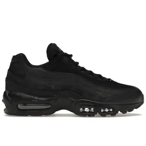 Nike Men's Air Max 95 Essential Triple Black Running Shoes, from StockX