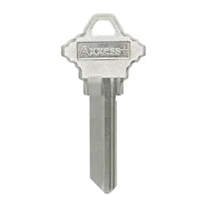 Hillman  House of Office 59-Single Sided Universal Key Blank, Assorted - Pack of 4