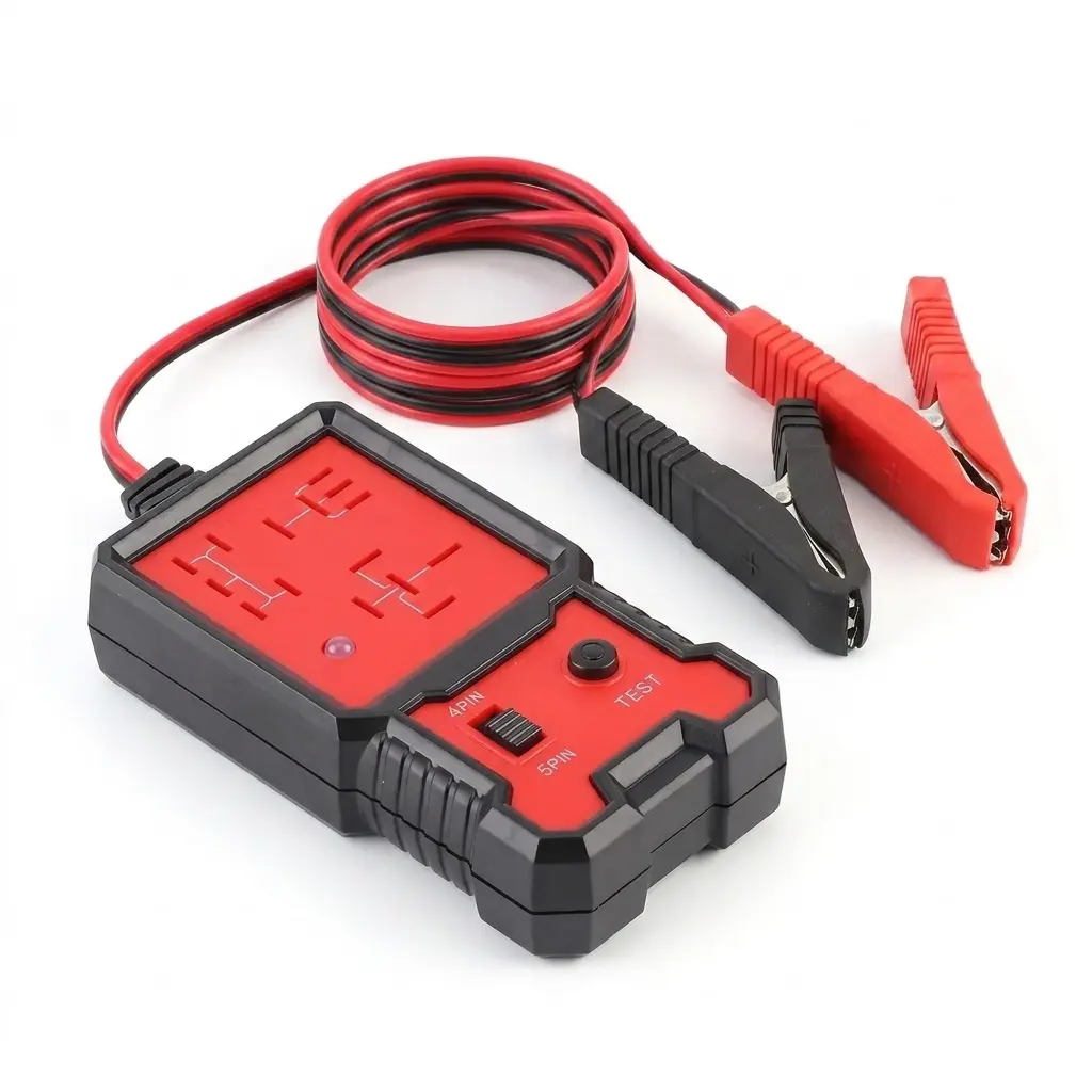 12V/24V Automotive Relay Tester Tool with Relay Puller, Professional Car Battery & Circuit Diagnostic Checker, 2026 Upgrade Auto Relay Testing Kit, Perfect Gift for Men & Father's Day