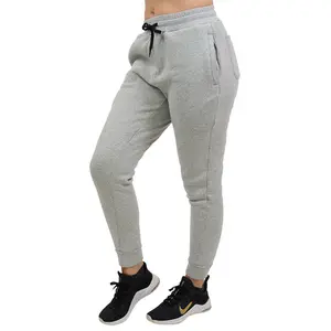 Rest Day Sweatpants | Fleece Lined | Grey Running Fitness Trousers Scrunch Workout Leggings