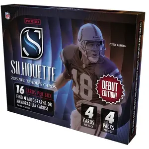 2025 Panini Silhouette Football Hobby Box Trading Cards
