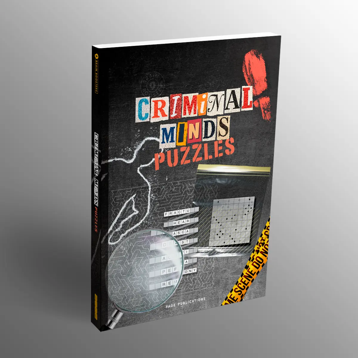 Criminal Minds Logic & Problem-Solving Puzzle Book - Mysteries, Riddles, Brainteasers, Engaging Challenges, Entertainment Gift for Book Lovers
