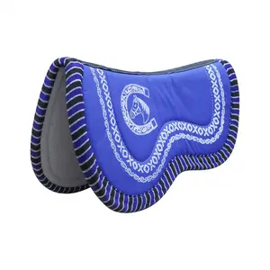 Horse Saddle Pad Azul Carona Charra Charreria