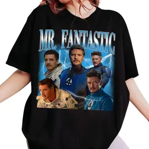 Pedro Pascal Vintage Bootleg 90s Shirt, Pedro Pascal Vintage Rap Tee, Fantastic Four T-Shirt