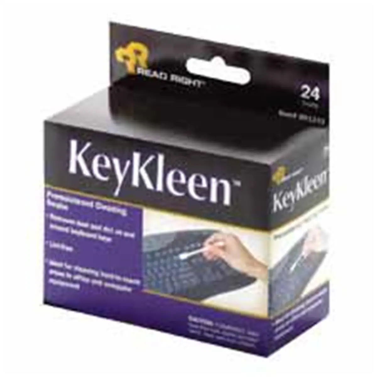 212 MAIN Read-Right Key Kleen Pre-Moistened Cleaning Swabs - Laptop Cleaner, Keyboard & Camera Cleaning Tool for Smartphones